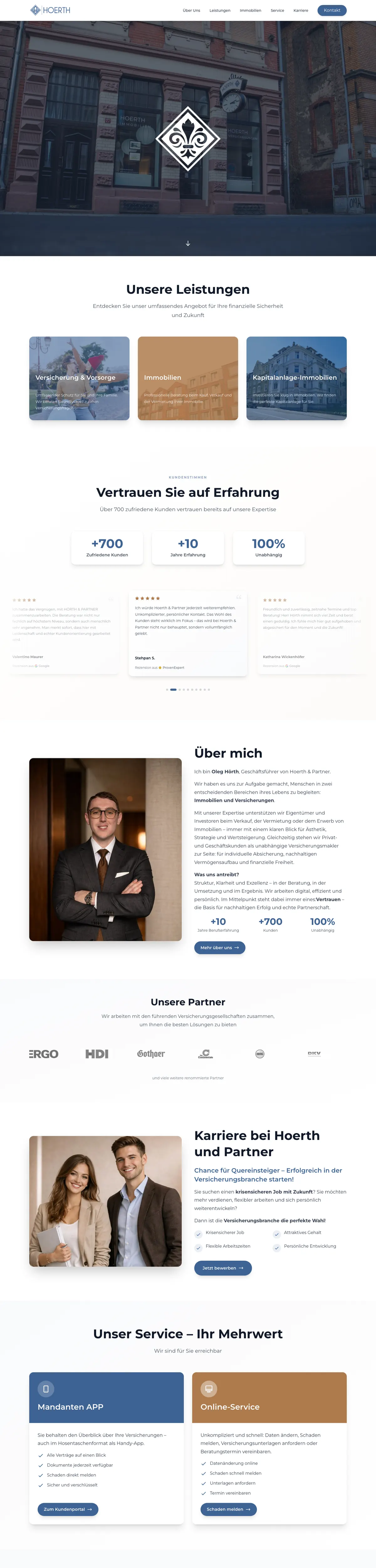 Website-Projekt von Pyzon: Hoerth & Partner