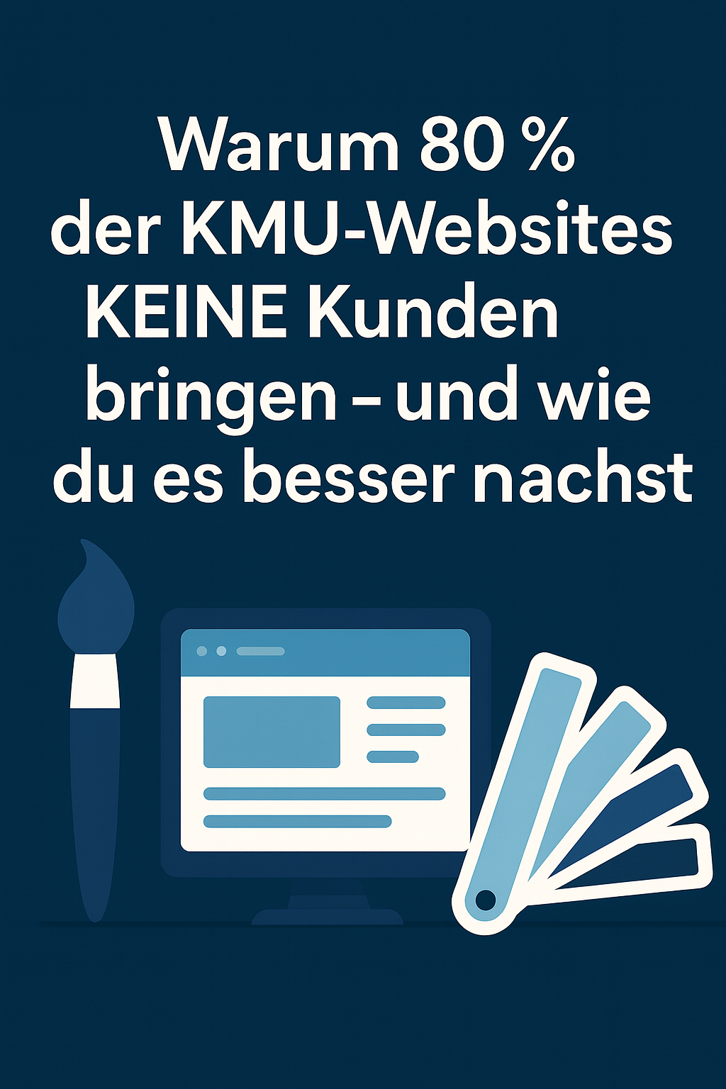 Warum 80% der KMU-Websites keine Kunden bringen – und wie du es besser machst