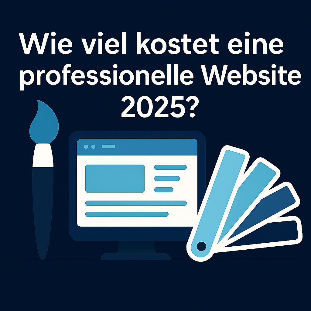 Wie viel kostet eine professionelle Website 2025?