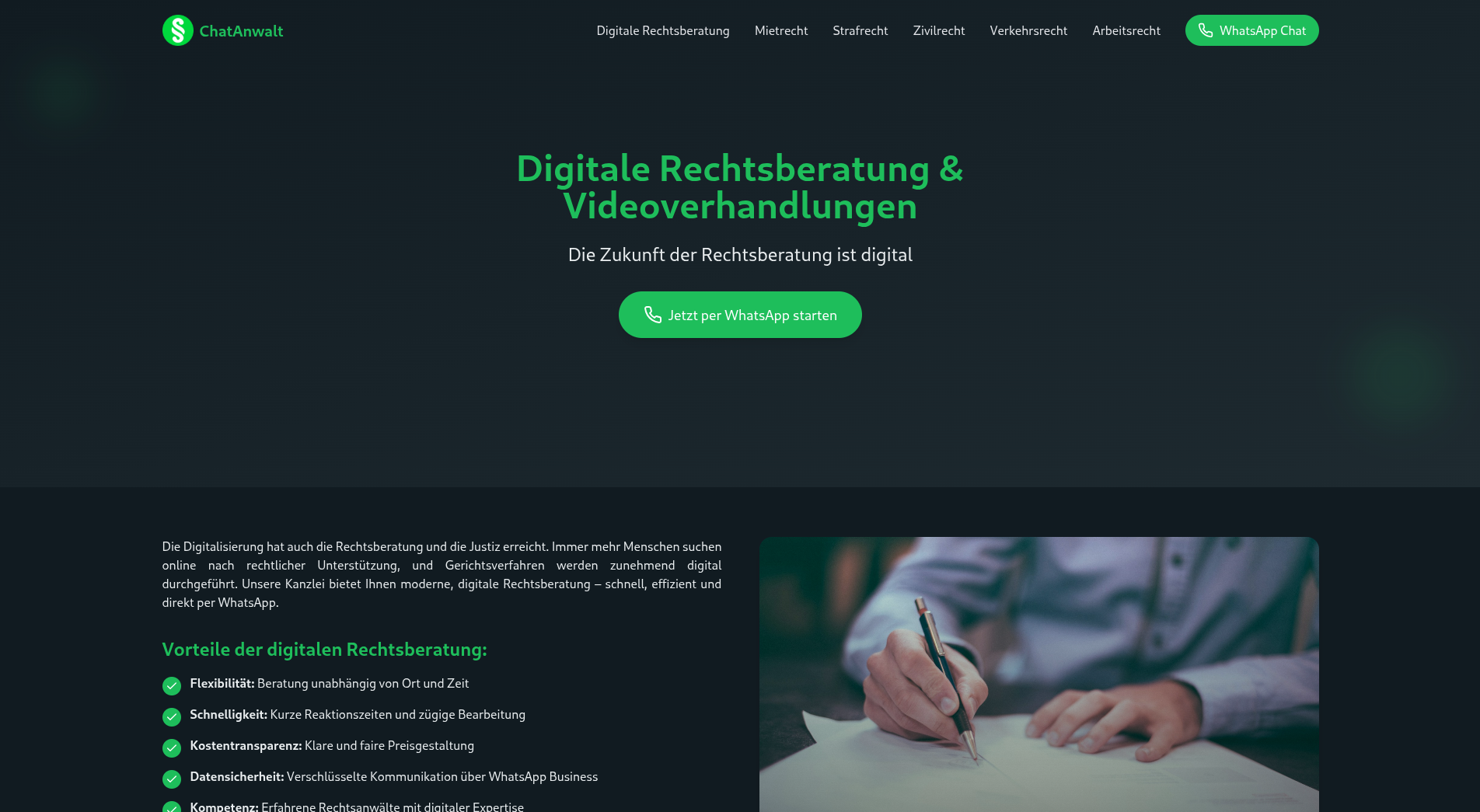 Digitale Rechtsberatung